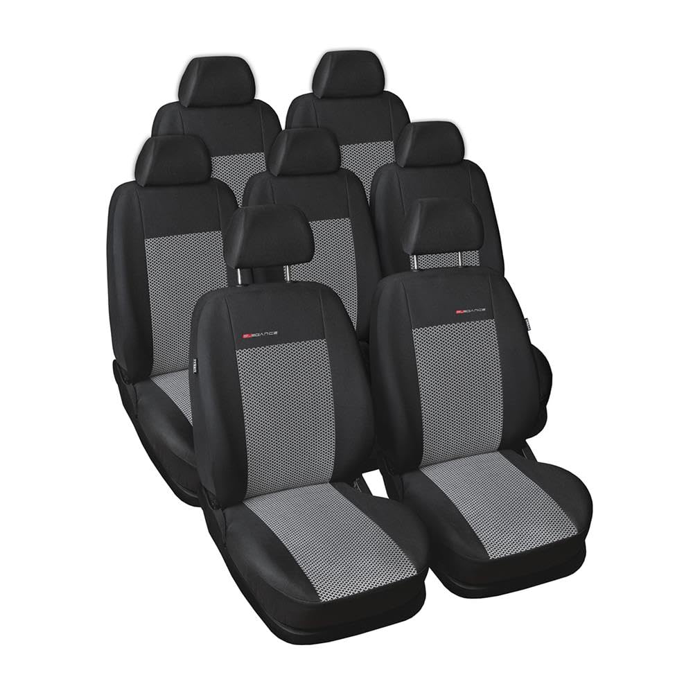 Mossa Housses siège sur Mesure adaptées pour Dacia Jogger Van 2022- E2 | 7 places