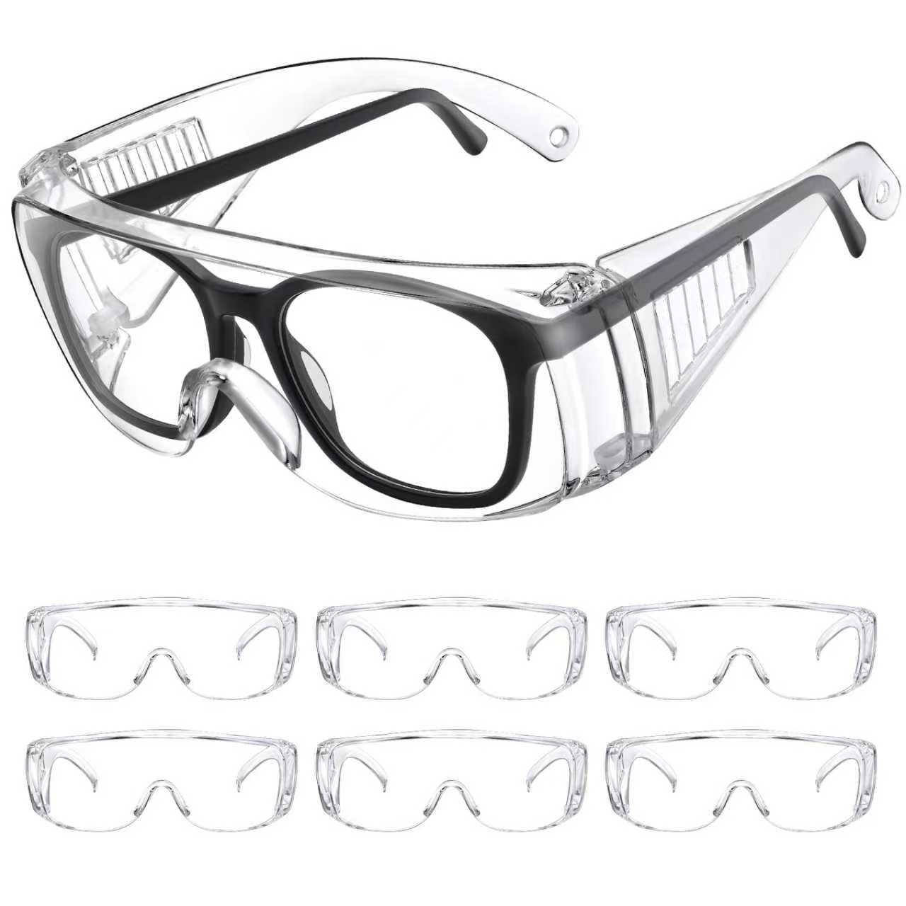 Lunette De Protection Travail Lunettes De Protection Transparentes Shark Singer Safety Lunette Chimie
