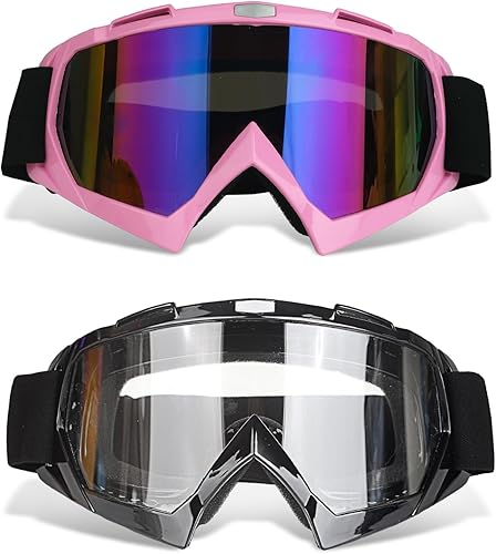 Gafas para cuatrimoto ATV Motocross para equitación, carreras todoterreno para hombres y mujeres
