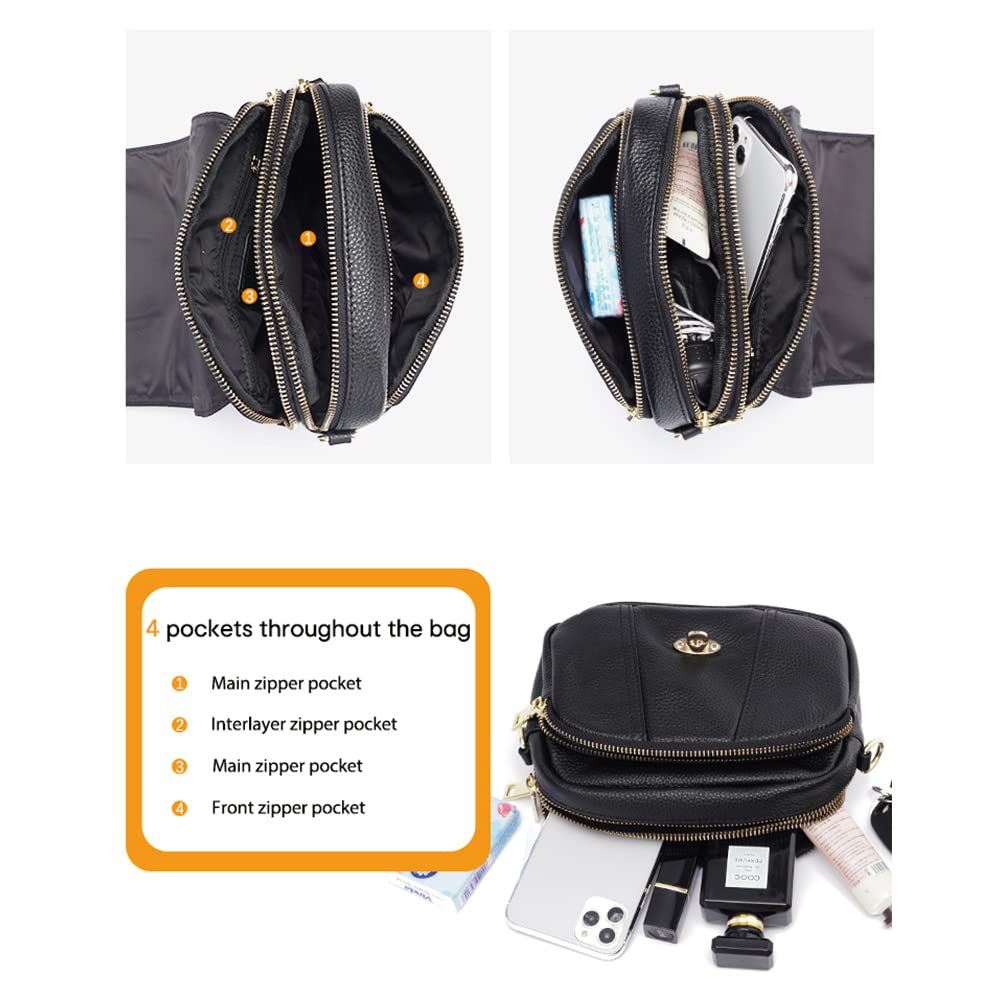 zency Bolsa tiracolo de couro legítimo, bolsas femininas pequenas, modernas em promoção! Veja a oferta e mais achadinhos de Bolsas 5 Hoje é o melhor dia para comprar zency Bolsa tiracolo de couro legítimo, bolsas femininas pequenas, modernas com aquele preço maroto! Promoção! Aproveite a oferta! 5