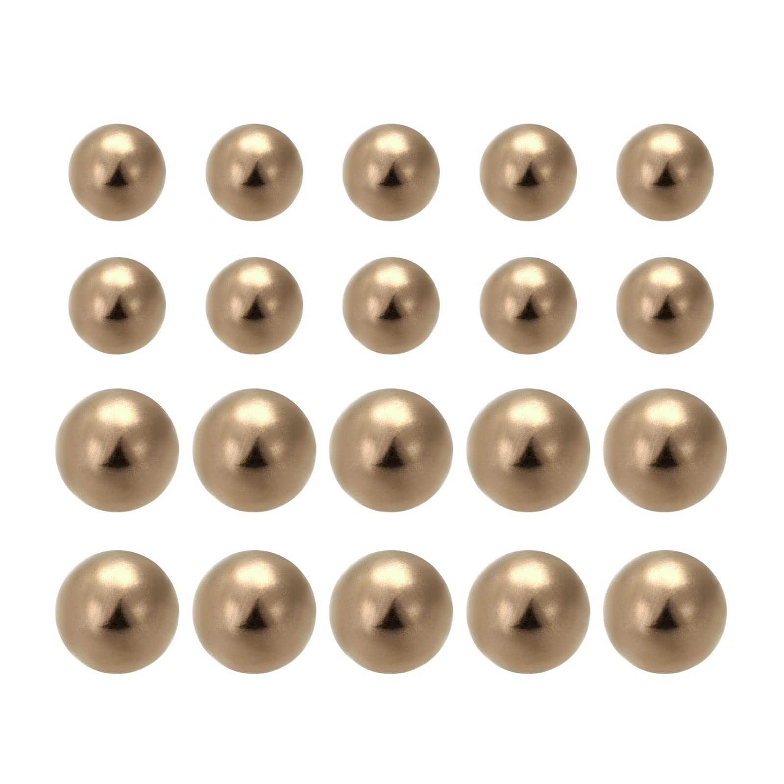 uxcell 1/4-inch, 1/2-inch Precision Solid Brass Bearing Balls 35pcs (B0BGT37WR4) Amazon Price History, Amazon Price Tracker