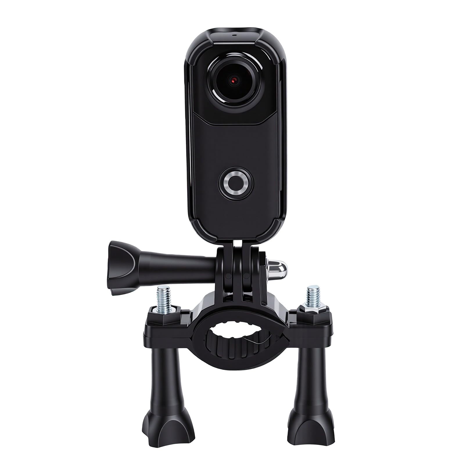 Sxhlseller Videocamera 4K Action Camera, WiFi Controllo App, 800mAh, per | Plastica Tecnica, Ideale per Vlogging Indossabile, Ciclismo, Escursionismo e viaggi. App per Smartphone, Porta Type C,