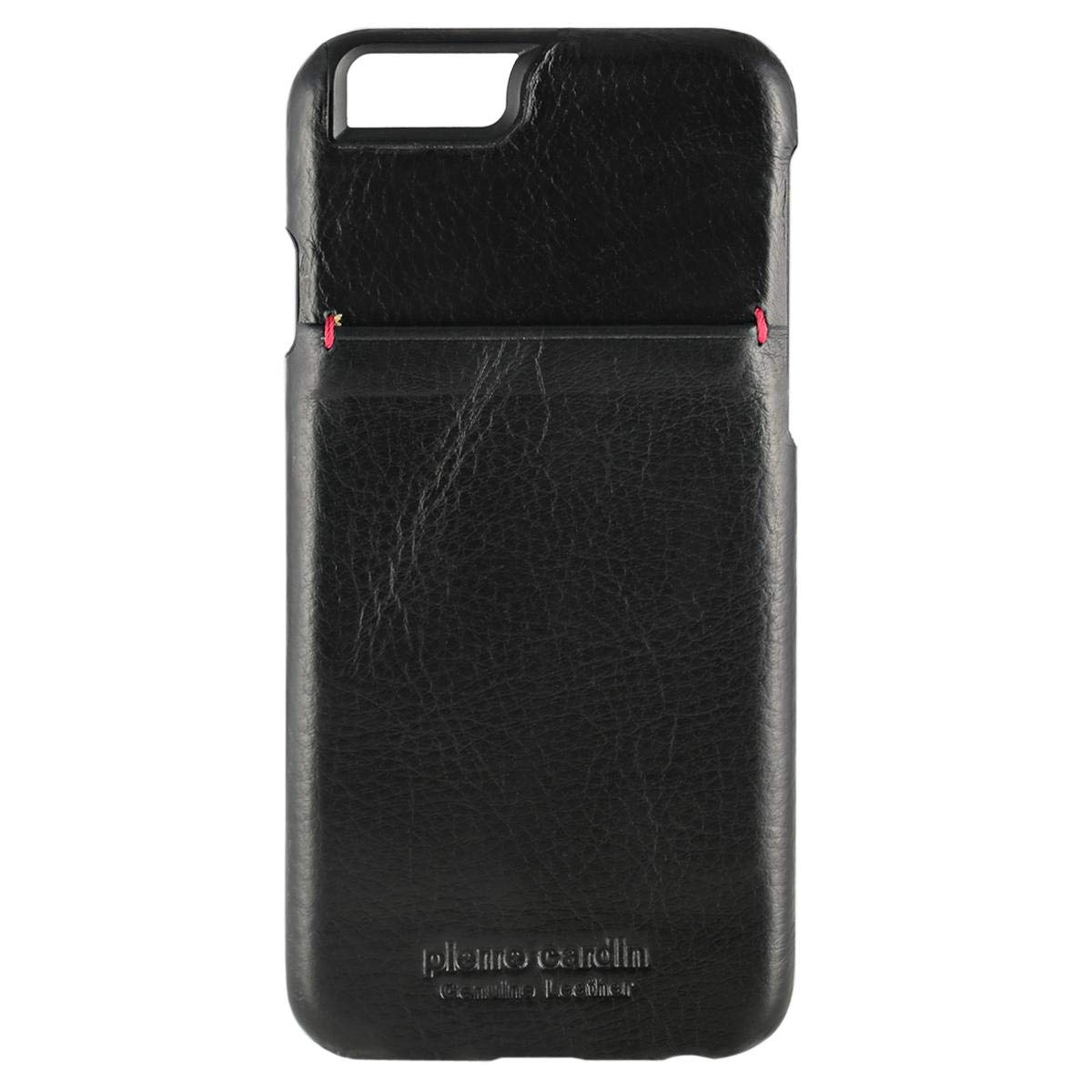 iPhone 6-6S Leather Mobile Back Cover - Black