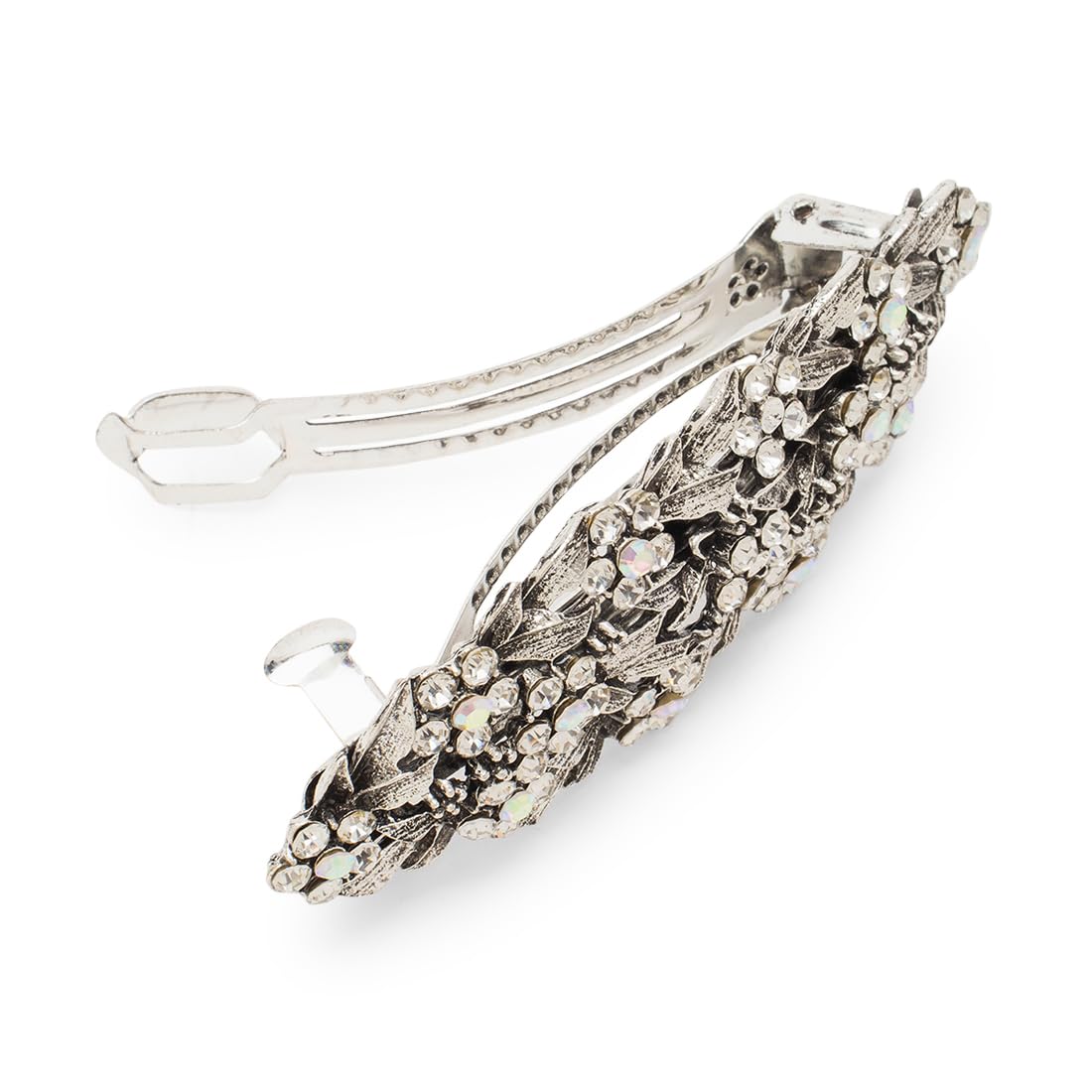 See full amazon price history chart for Radhu & Kabby Silver Barrette with Detailing | Metal Barrette for Women | French Hair Clip | Strong Hold | Vintage Style for Special Occasions | For Thick and Thin Hair | One Piece Radhu & Kabby Silver Barrette with Detailing | Metal Barrette for Women | French Hair Clip | Strong Hold | Vintage Style for Special Occasions | For Thick and Thin Hair | One Piece (B0DHVRT59R) Amazon Price History, Amazon Price Tracker