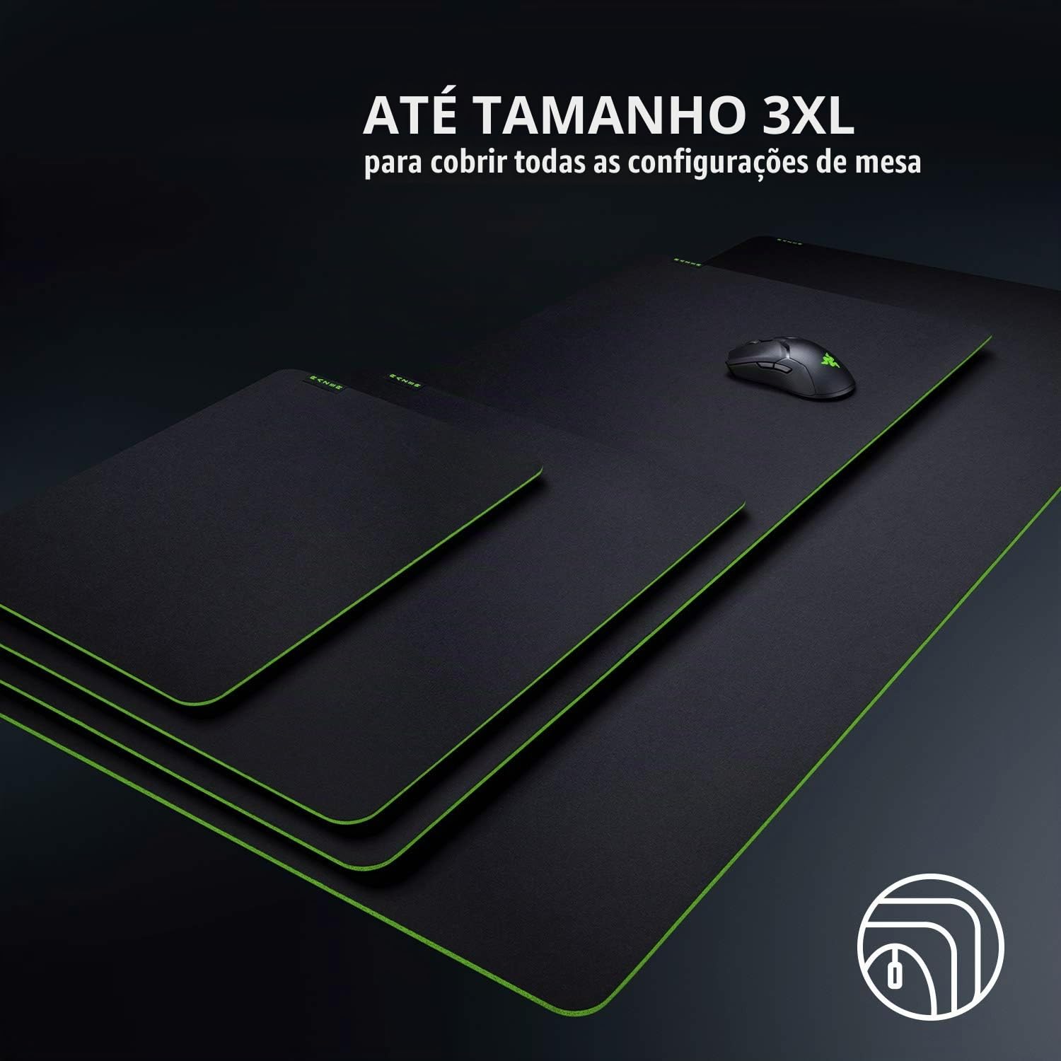 Mousepad Razer Gigantus V2 XXL Nasa - RZ0203330400R3 | Espuma de