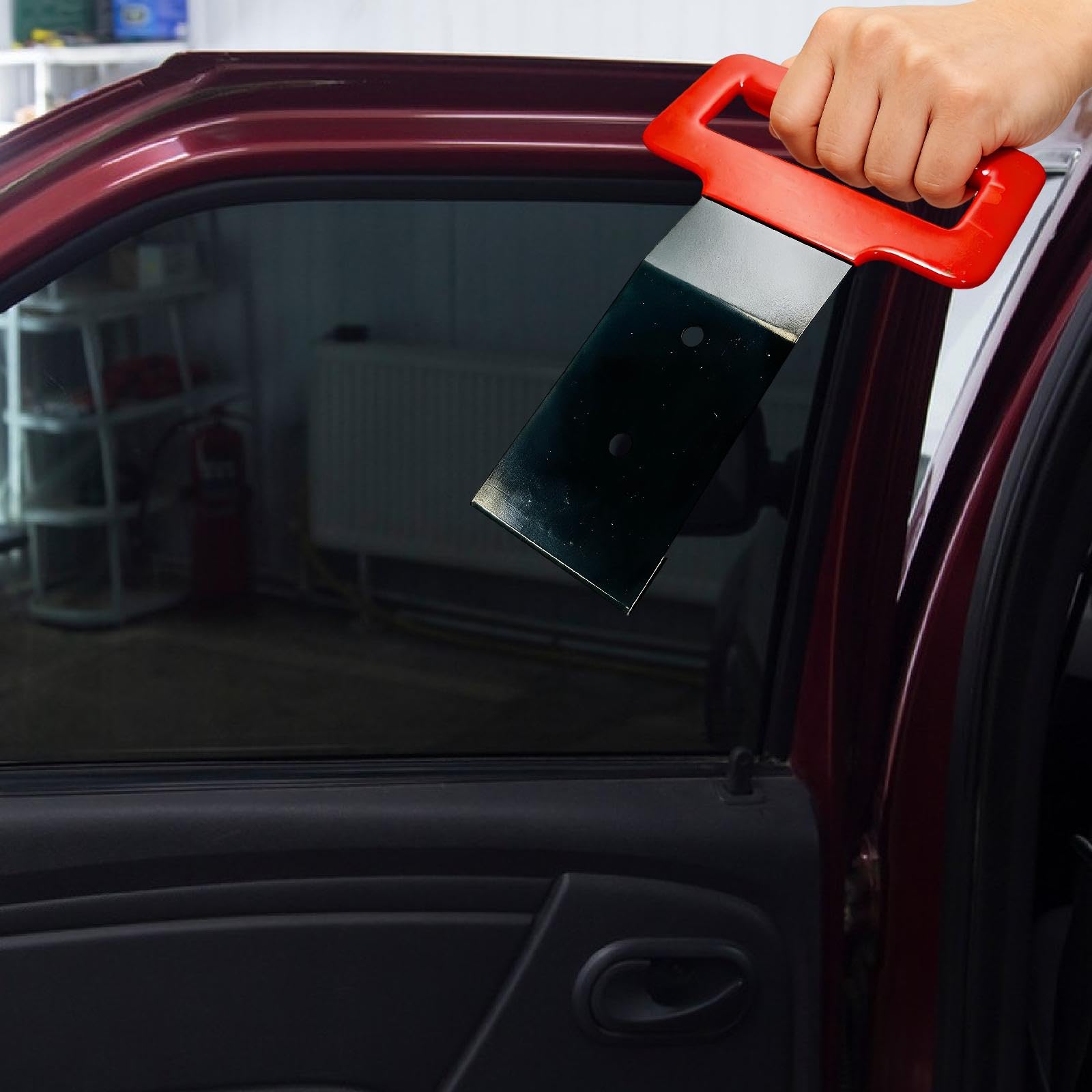 Window Outil Extracteur pour de Fenêtre Automobile Robuste en Acier avec Prise Confortable Conçu pour Réparation Entretien Usage