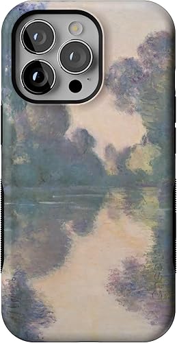 Vista 577 de Casely iPhone 13 Pro Case Compatible with MagSafe Blue Marble Case