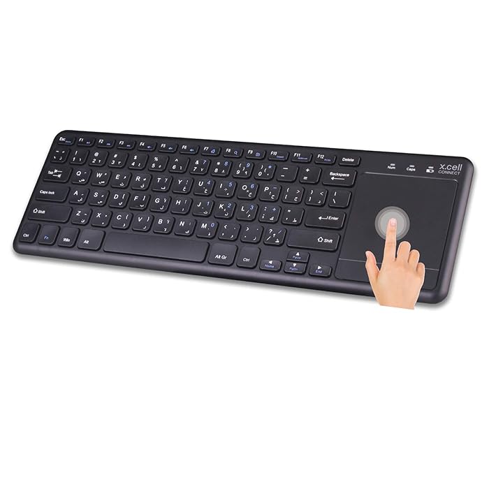Buy Xcell Allin1 Slim Multimedia Wireless Keyboard with Builtin