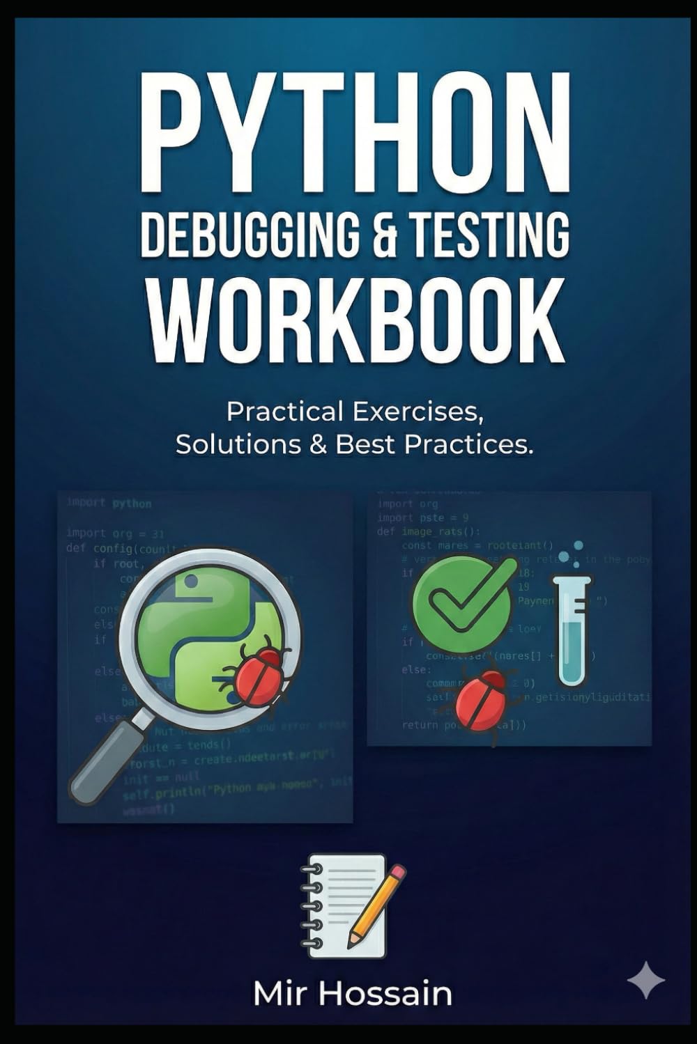 Python Debugging & Testing Workbook: For Beginner to Intermediate Python Developers