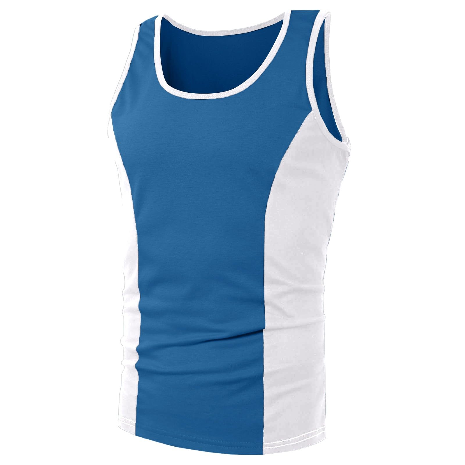 Marcel Homme Coton Tee Shirt sans Manches Débardeur Côtelé Debardeur Sport Tshirt Mode Tank Top Grande Taille Musculation Gilet Running Lot Manche Vetement Été Compression Maillot