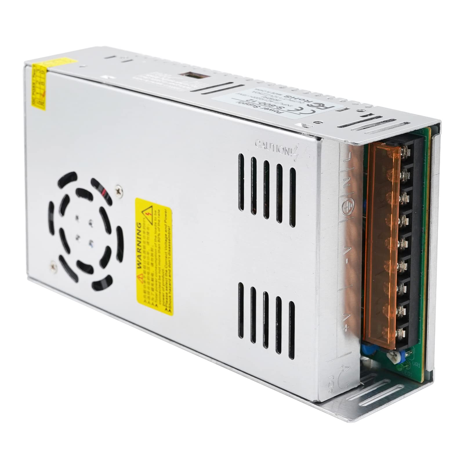 DC 12V 50A 600W Alimentazione AC 110V/220V Alimentatore di commutazione Convertitore universale Trasformatore di monitoraggio alimentatore per stampante 3D CCTV Radio Luci di striscia LED
