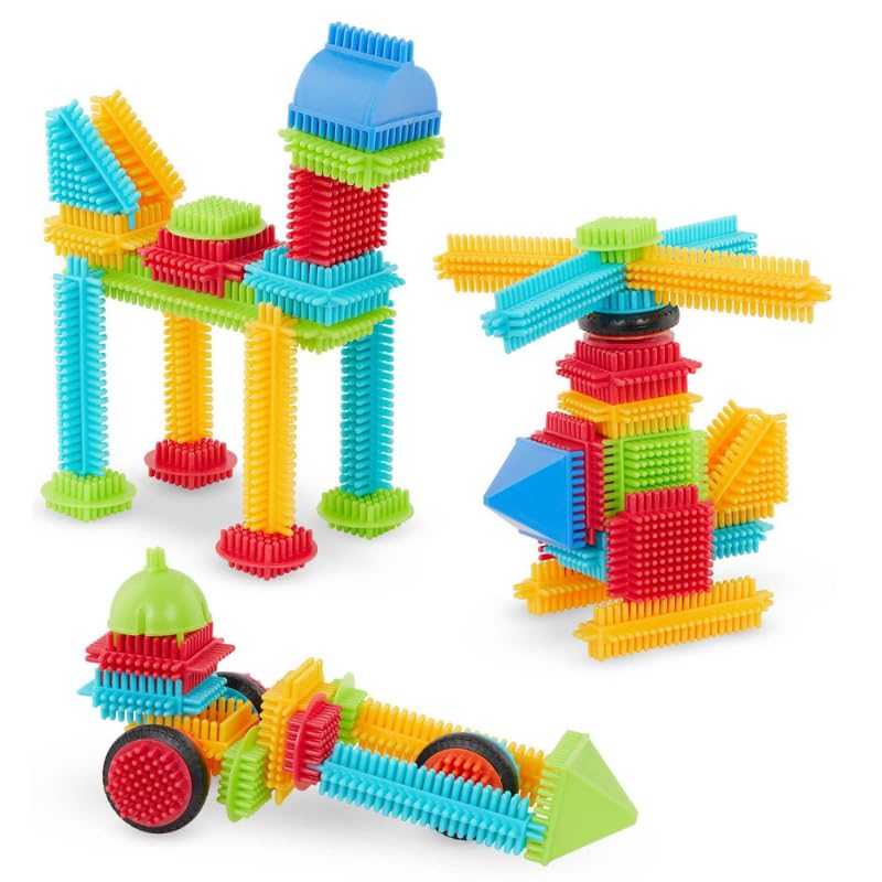 Battat Yapı Oyuncakları Basic Set, 56 Parça, Çok Renkli, 2 Yaş ve Üzeri