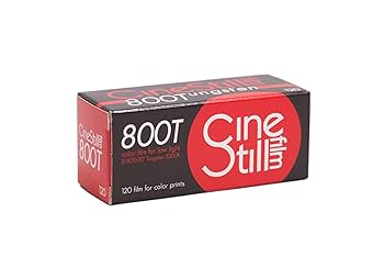 Cinestill Folia 800T 120 800 Wolfram : Amazon.pl: Elektronika