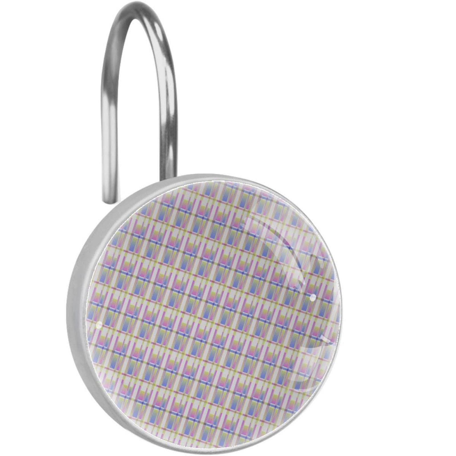 Crochets de rideau de douche pour sublimer vos carreaux de salle de bain