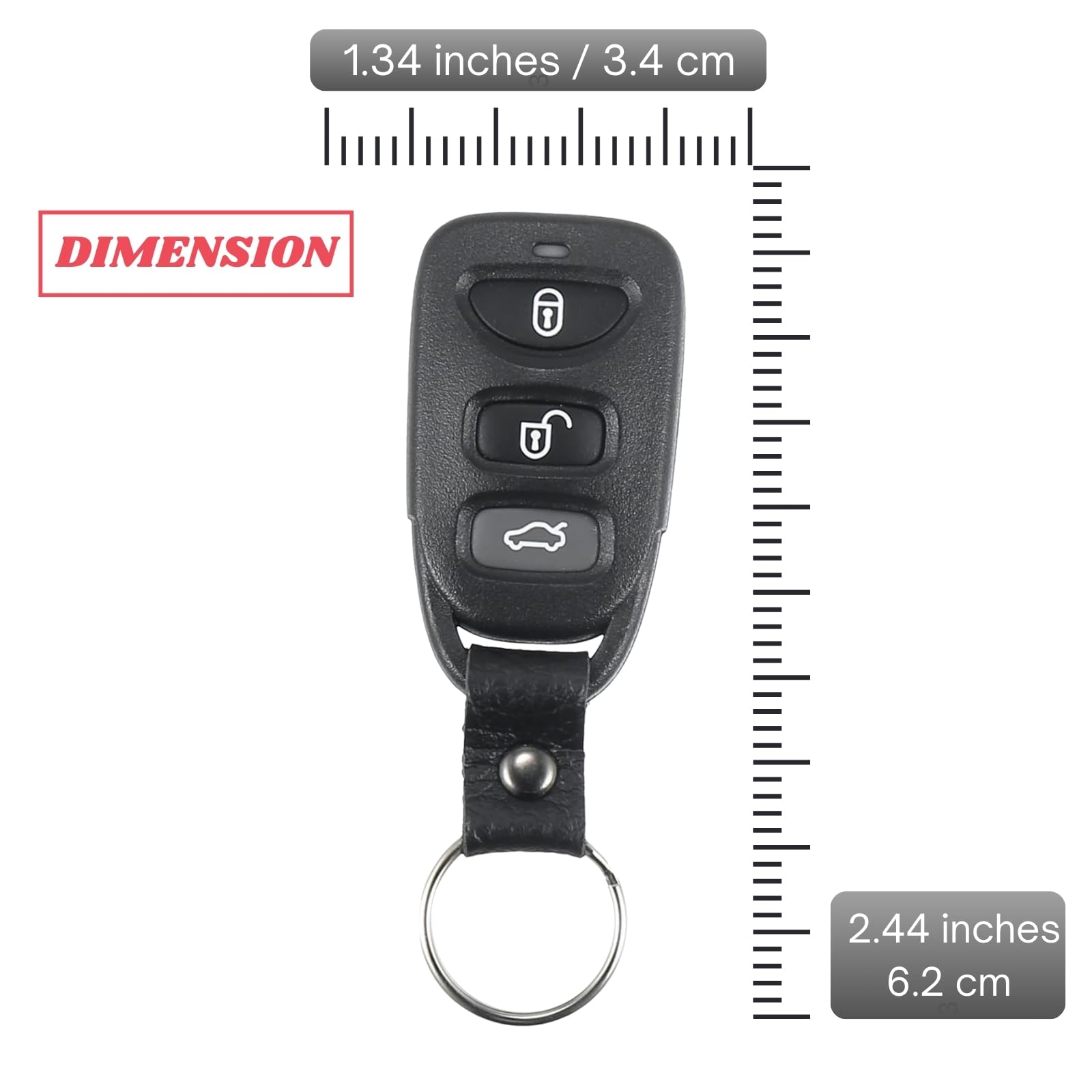 Telecomando di ricambio per chiave auto, 3 + 1 pulsante, PLNHM-T011, 315 MHz, compatibile con Kia Sorento 2007-2010, Rondo 2007-2010, ricambio per Smart Fob di prossimità