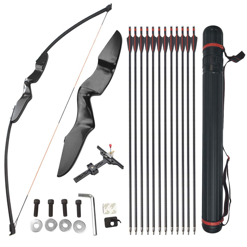 Arc Recourbé (Recurve Bow) Démontable 62 20-50 Lbs MILAEM