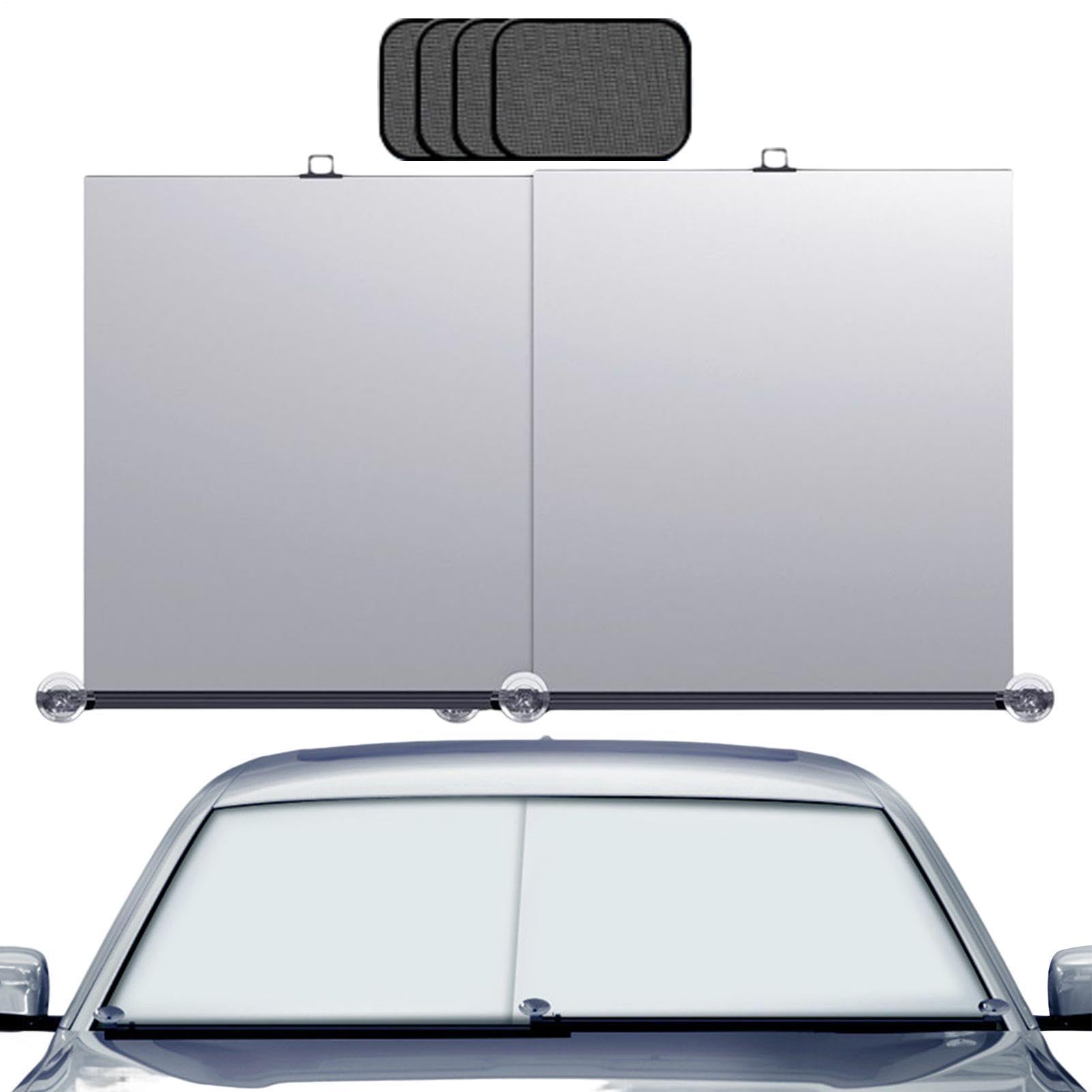 Parasol para Parabrisas de Coche | Parasol Enrollable automático retráctil