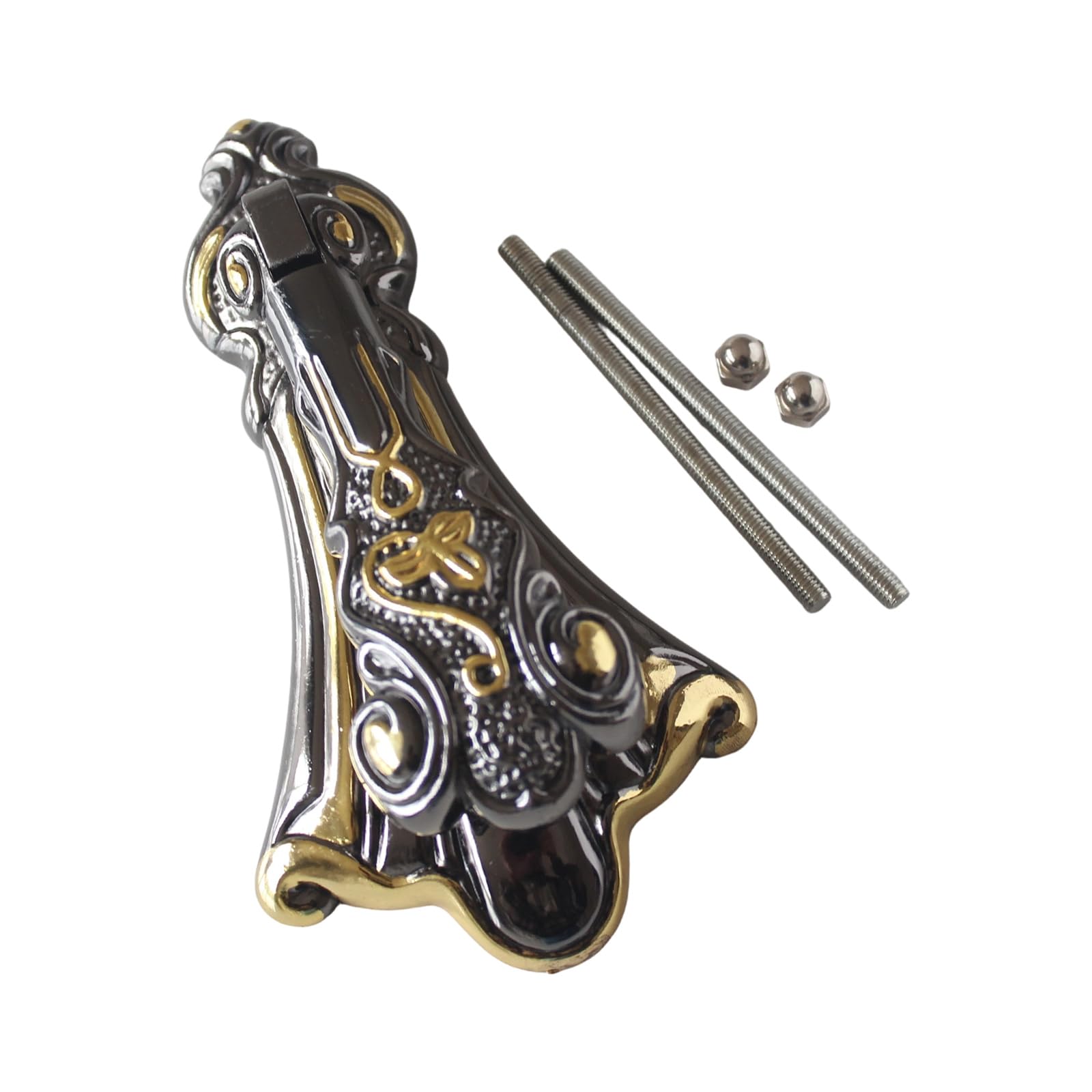 Durability Zincs Alloys Retros Door Knocker Smooth Surfaces for Safe Operations Quick Install Versatile Application Outdoor Knocker
