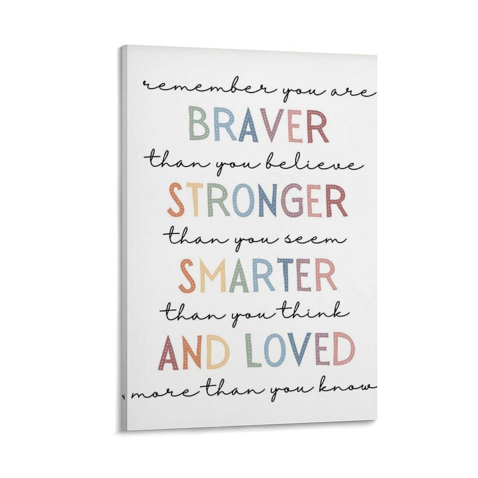 WLQZFRWV Winnie The Pooh Quote Poster Canvas Poster Wall Art Decor Print Picture Paintings for Living Room Bedroom Decoration 12x18inch(30x45cm)