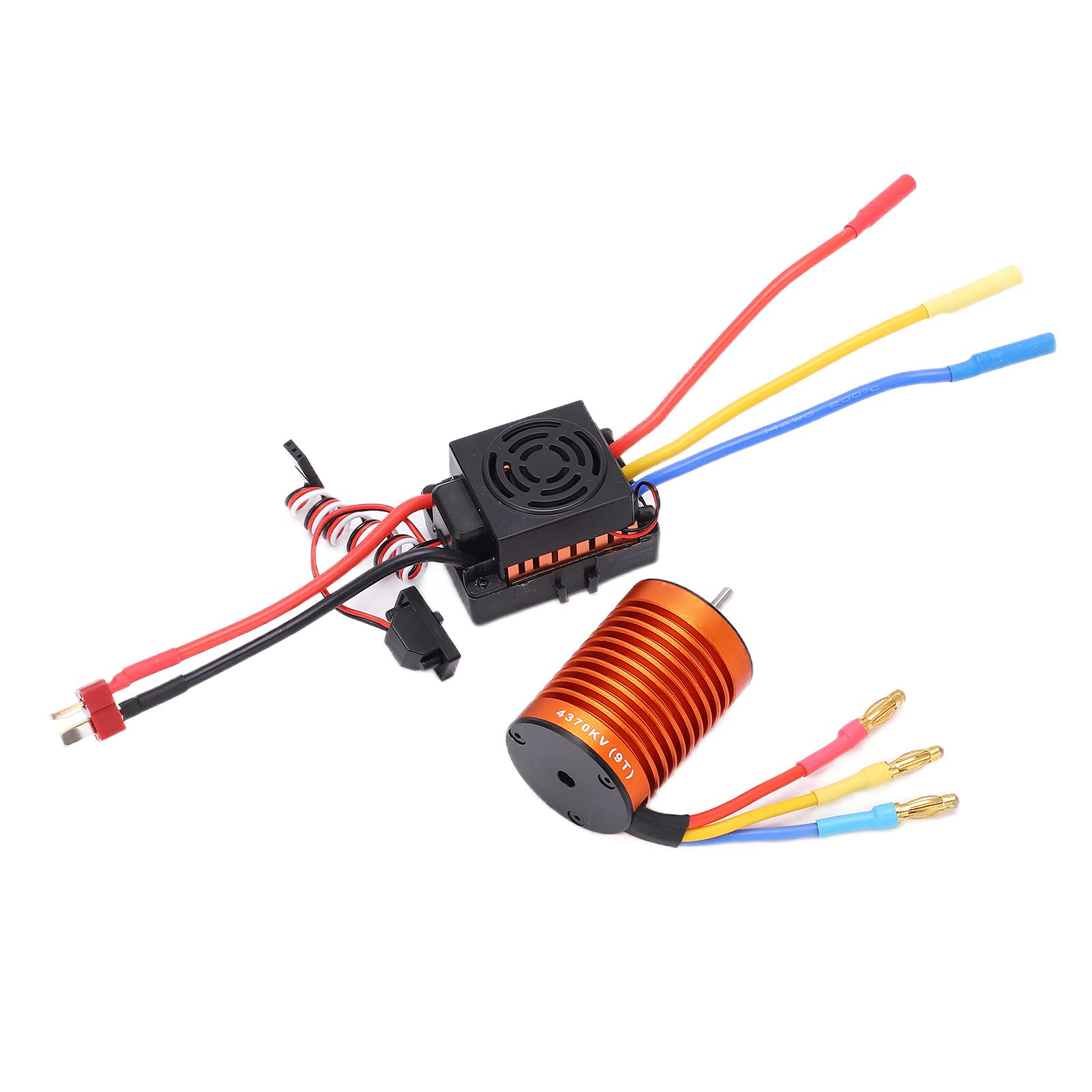 Yctze Zestaw Silników Bezszczotkowych F540 4370KV z 60A ESC do Samochodów RC /10 - Wysoka wydajność