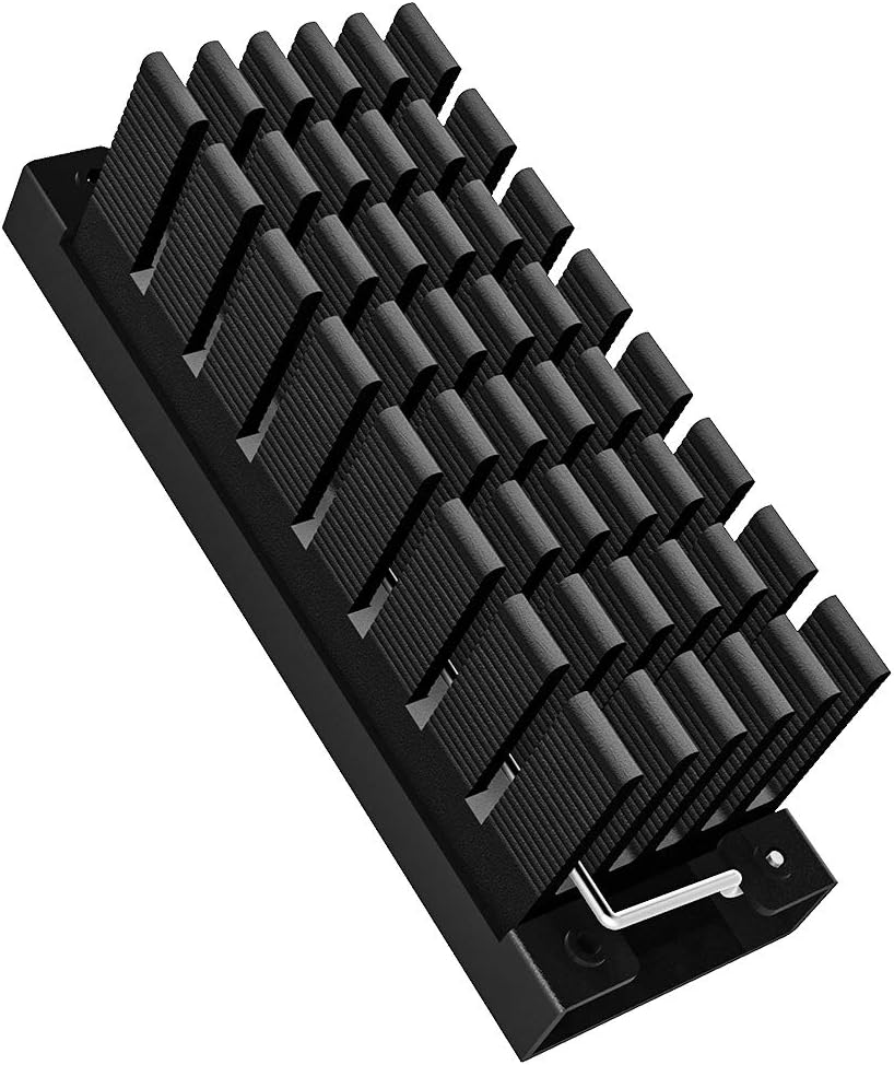 M.2 NVMe SSD Heatsink with Thermal Pads - Anodized Aluminium HS-0130. HS-0130