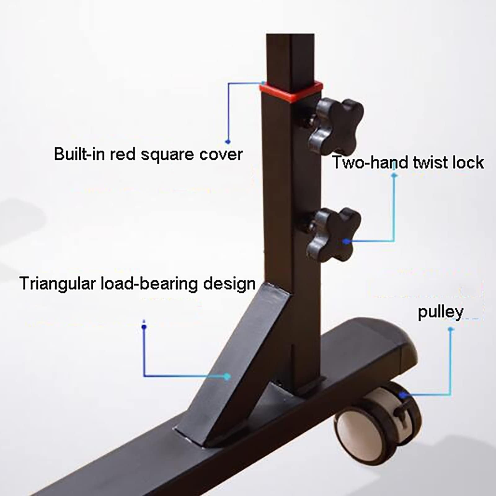 THEGA Soporte De TV Rodante con Ruedas - Soporte para TV LCD con Simulador De Carreras, Soporte De Suelo Móvil para Monitor, Altura Ajustable, para TV De Menos De 55 Pulgadas