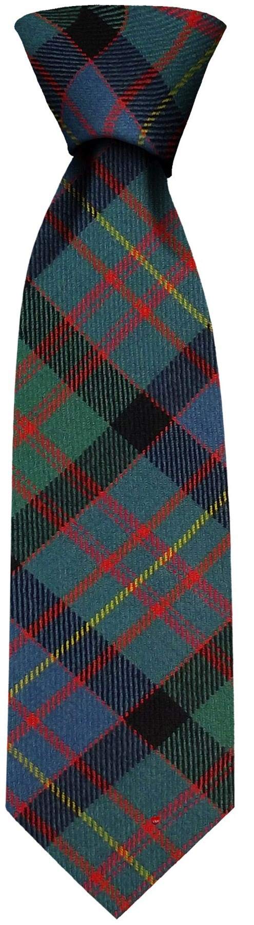 I LUV LTD Gents Neck Tie Cameron of Erracht Ancient Tartan Lightweight Scottish Clan Tie