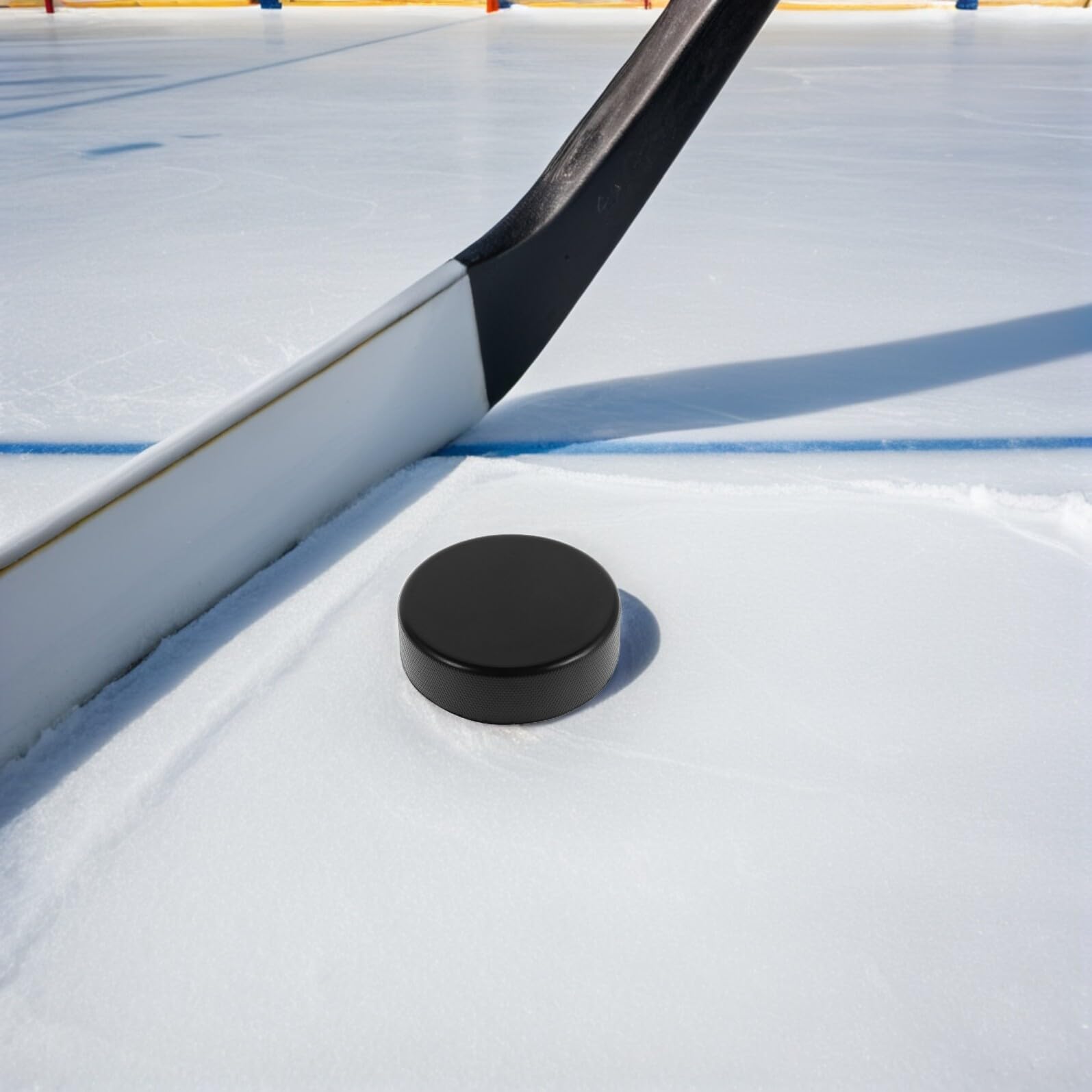 HEMOTON Lot de 16 Rondelles de Hockey Noires en Mousse Sportive Haute Densité Palets Légers pour Entraînement Hockey sur Glace et Accessoires Polyvalents pour Jeux en Intérieur et