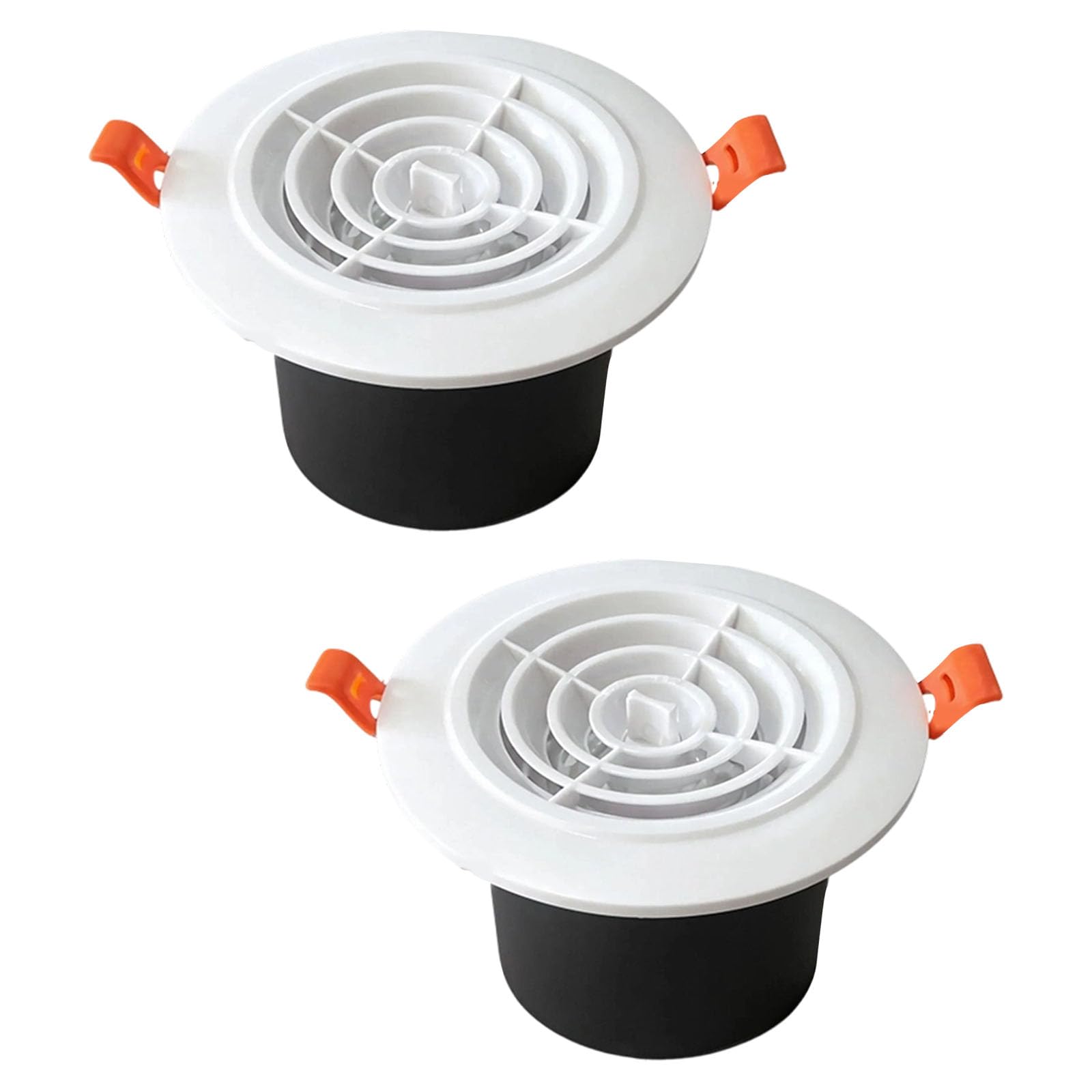 Osniyaw Rotate Modern Round Ventilation Grille With 7.3 Cm Opening, Suitable For Ceilings And Wall Applications In Residential And Commercial Premises