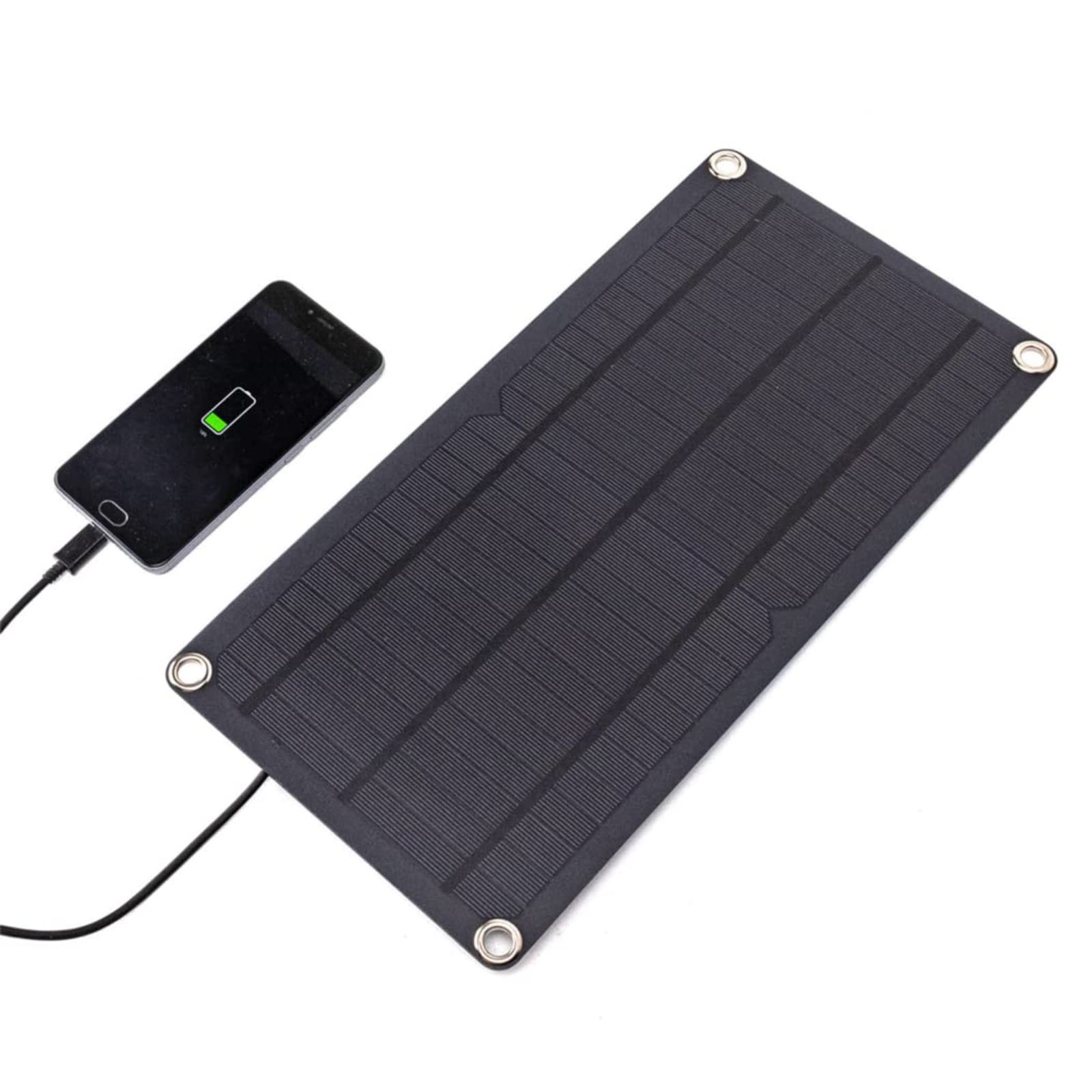 Elastyczny panel słoneczny, 300 W, 12 V, monokrystaliczny, giętki – półelastyczna ładowarka mono-panelowa słoneczna, niezależna od sieci do kamperów, łodzi, kabin, vanów, samochodów