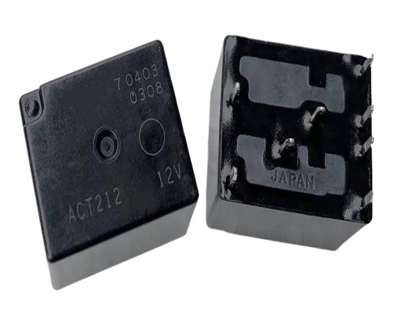 Relé ACT212 electromecánico de 8 pines para recambios de placas y cajas de fusibles