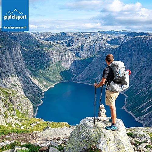 Wanderstöcke Teleskop | Wanderstock für Damen und Herren | Ultraleichte Trekkingstöcke aus Carbon und Aluminium | Nordic… - Image 7