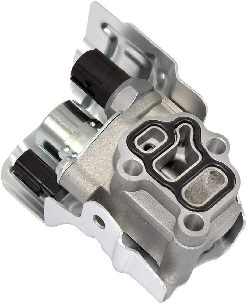 WULYGO 15810-RAA-A03 VTEC Solenoid Spool Valve with Oil Pressure Switch and Gasket Compatible with 2.4L 2.0L Hon1da Accord, CR-V, Element, Civic Si,