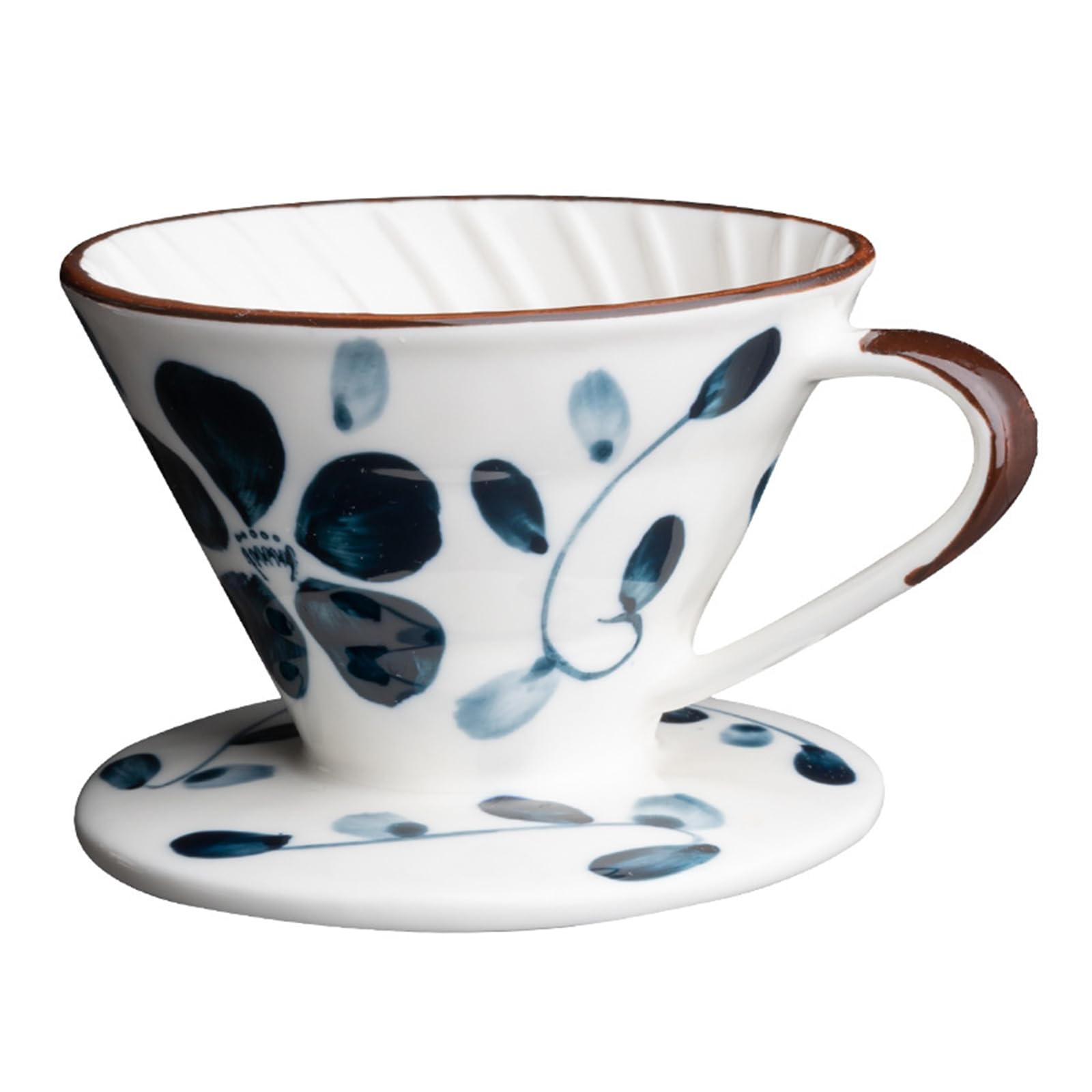 HDOYTXXM Ceramic Coffee Filter Design Consistent Water Flows Pouring Over Dripper Home Brewing Accessory Ceramic Pouring Over Filter Dripper