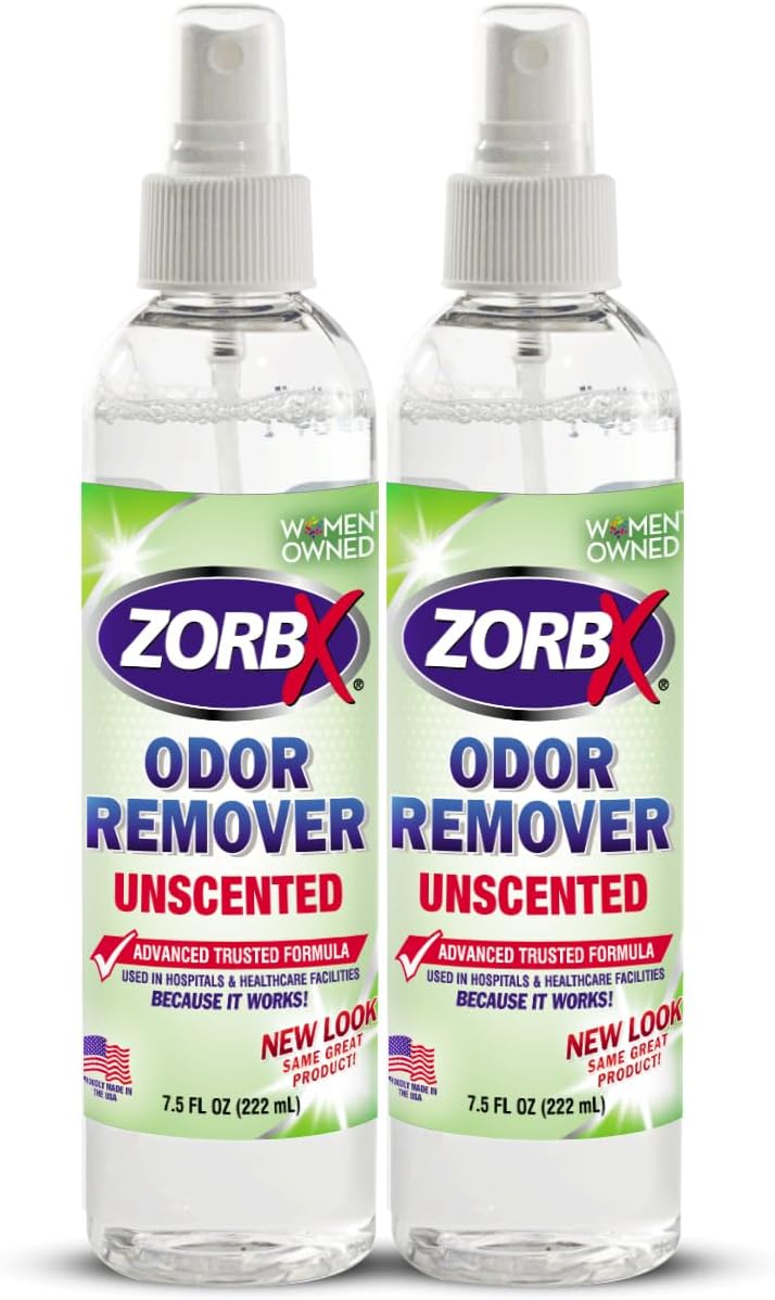 ZORBX Unscented Odor Remover 7.5 Fl Oz (Pack of 2) Health & Household