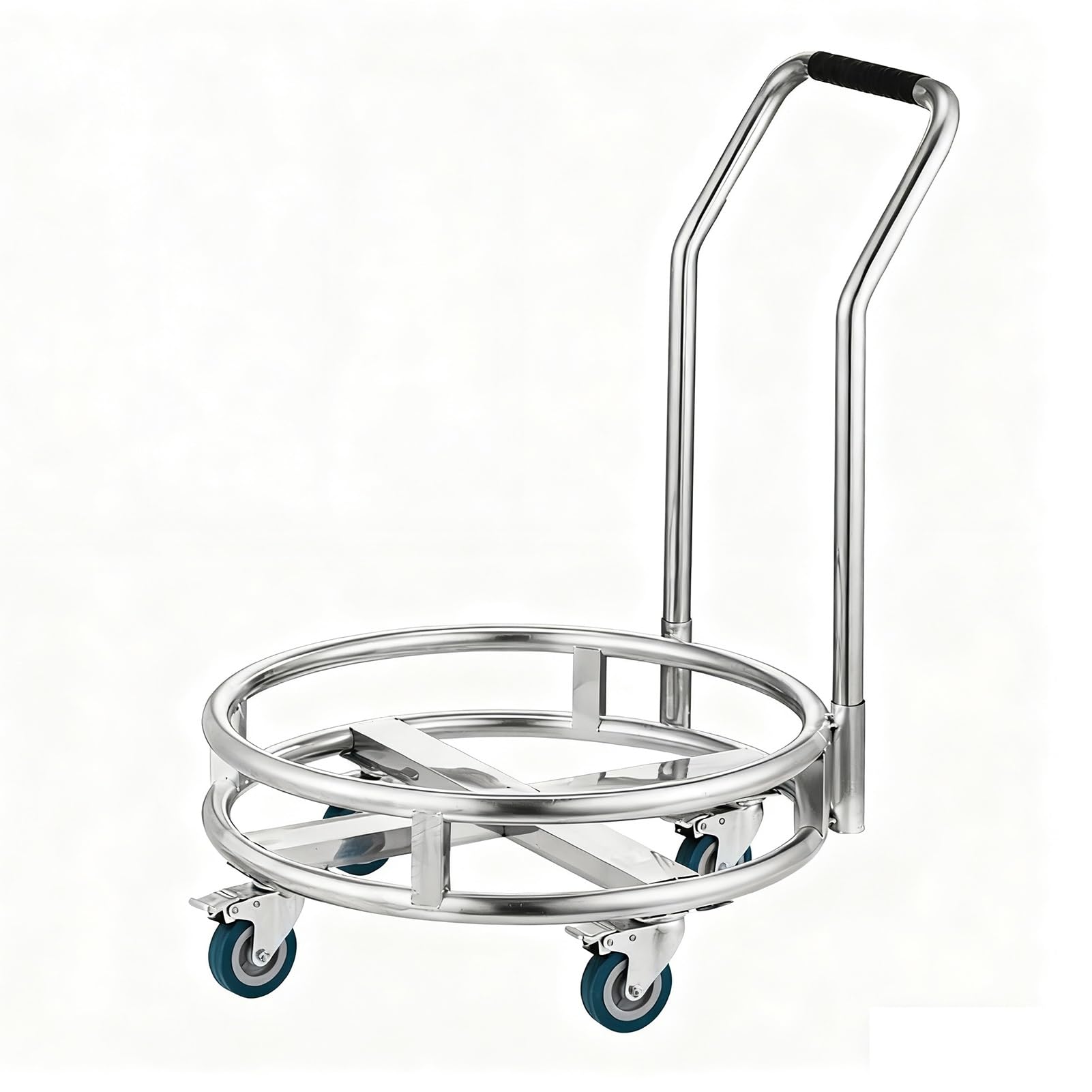 Chariot porte-seau polyvalent pour pots de fleurs et marmites de conserve