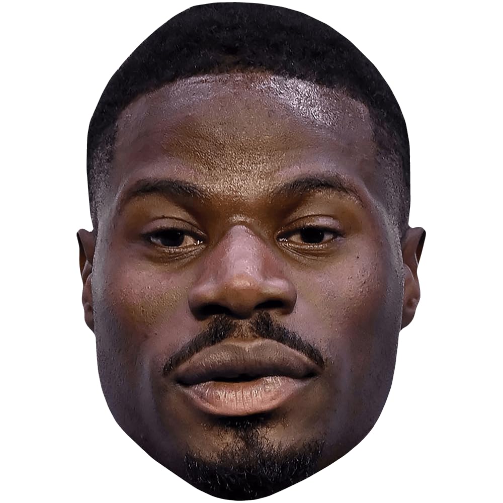 Celebrity Cutouts Lifelike Emmanuel Matadi (Goatee) Celebrity Mask, Flat Card Face, Fancy Dress Mask