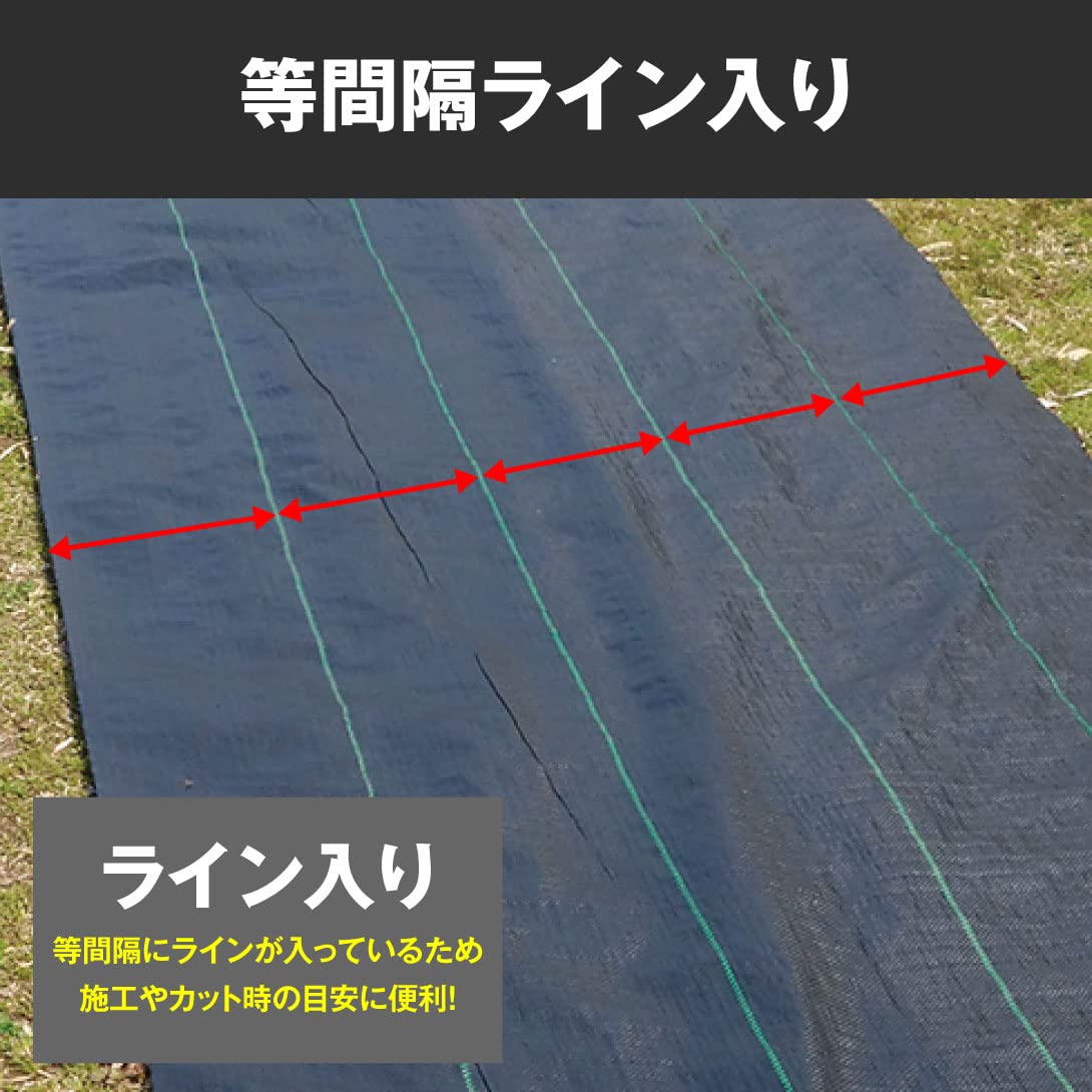 防草シート 2×100m 耐用年数3年 雑草対策防止 高透水 高耐久 防草シート 2×100m 耐用年数3年 雑草対策防止 高透水 高