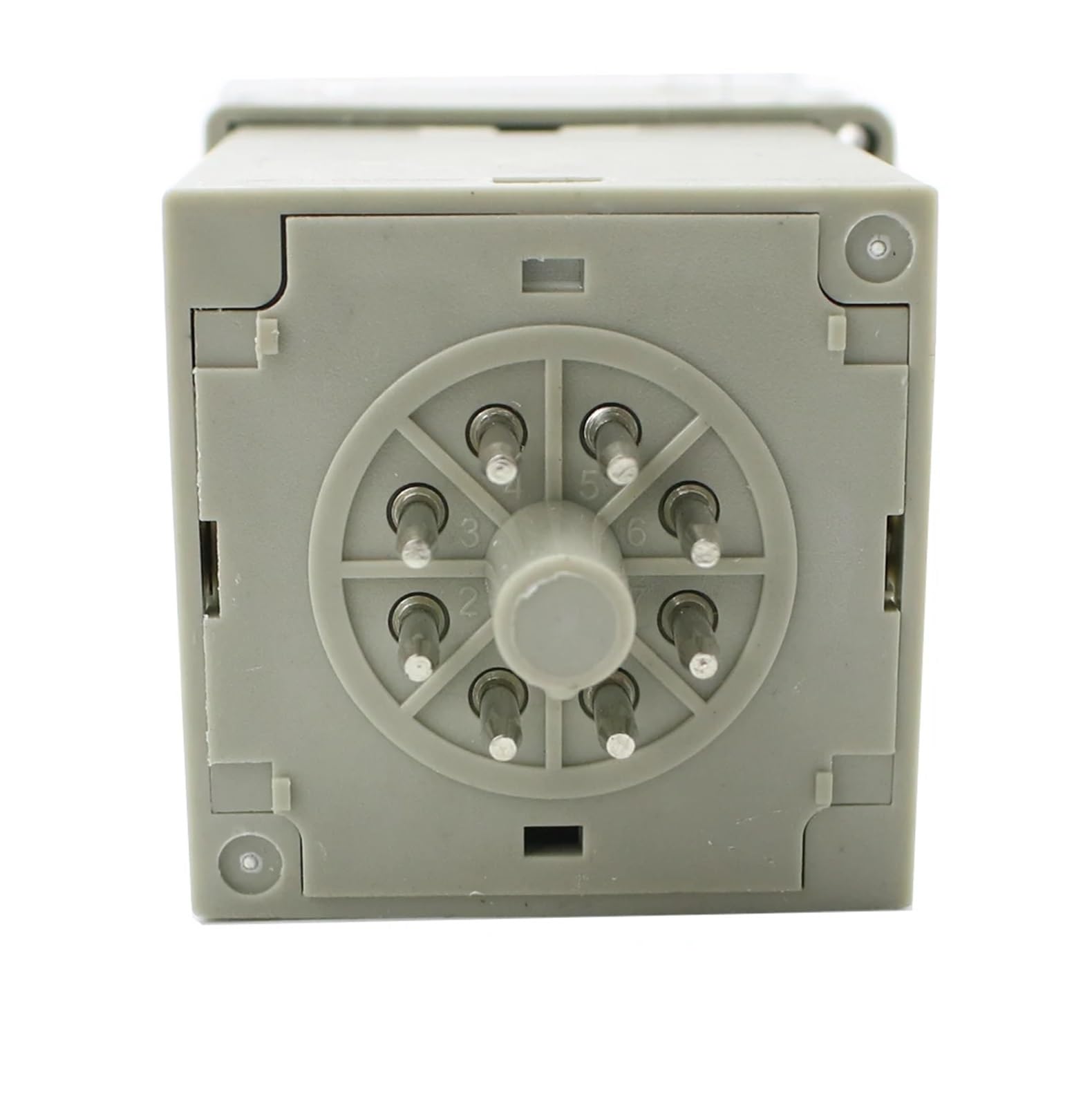 DH48S-1Z Digital LED Programmable Timer Time Relay Switch DH48S 0.01S-9999H DIN RAIL AC110V 220V DC 12V 24V with Socket Base NWPNLXEA(220V AC)