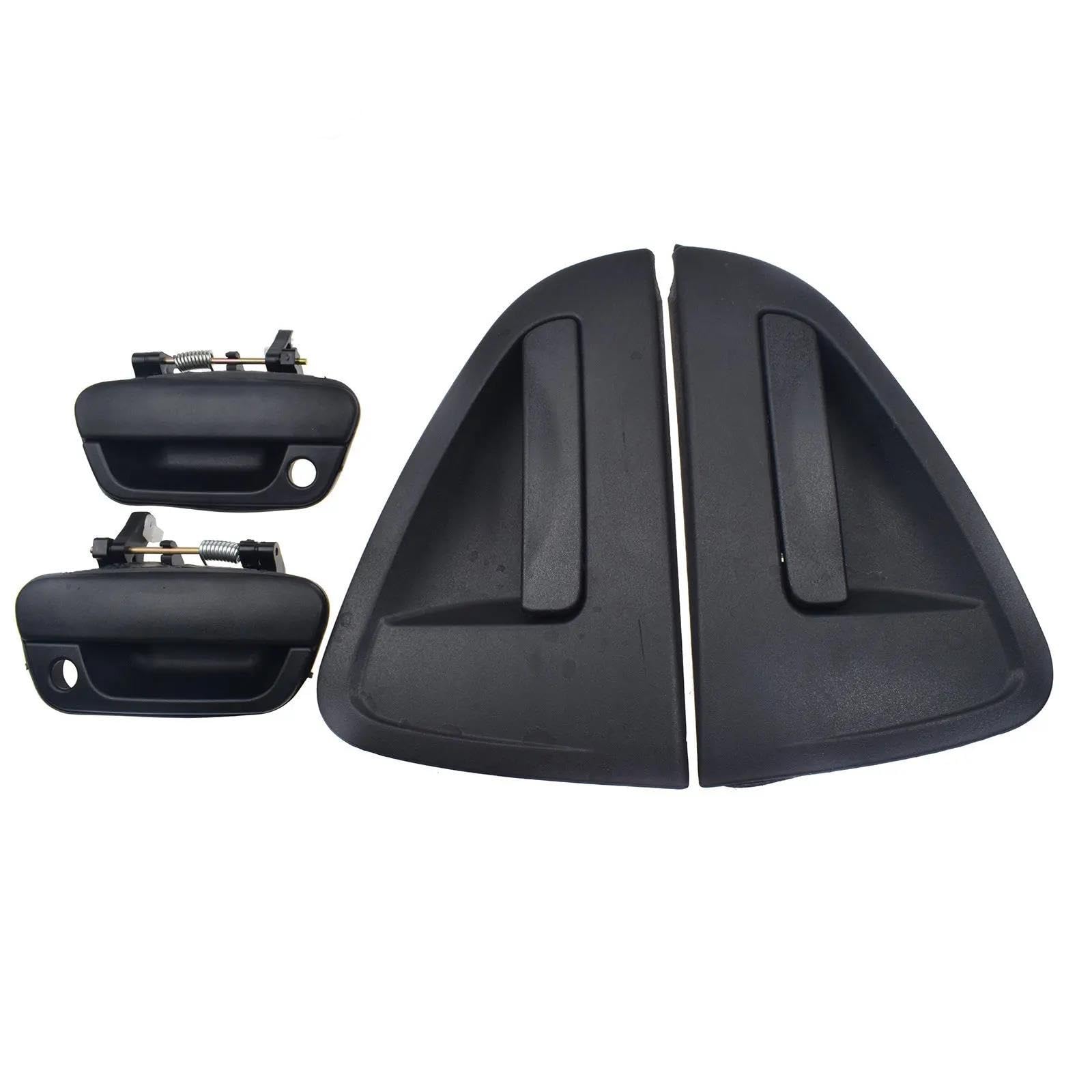 POQWERIQ Front Rear Left Right Side Car Exterior Door Handle 95964944 95964943 95987921 95987920 for Chevrolet for Spark 2013 2014 2015