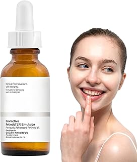 Face Moisturiser, Retinoid 2% Emulsion Retinol Serum High Strength for Face, Retinol Face Serum, Fine Line Anti Wrinkle Serum, Acne Reduced, Brighten & Smooth Skincare for Women & Men, 30ML