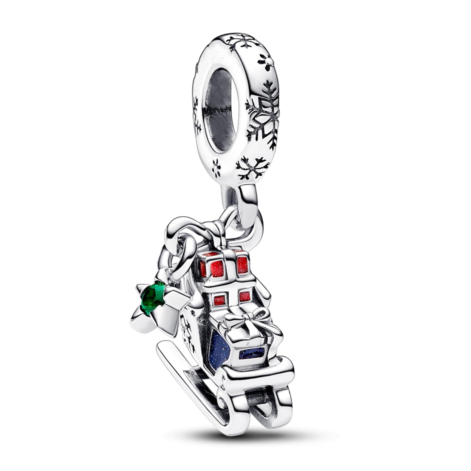 HAEPIAR S925 Charm in argento sterling per bracciale collana Charm Dangle Gloden Mouse per donne ragazze regali di compleanno