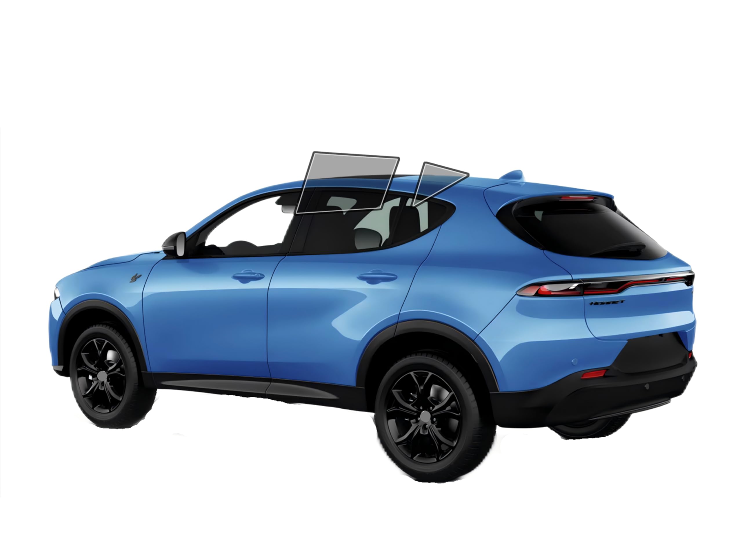 AUTOTEK Precut Windows Tint Film Back Cars Sun Blocking Protection Privacy Anti Shatter Glass 2Ply Computer Cut 70% Tint Shade for Dodge Hornet GT 2023-2024