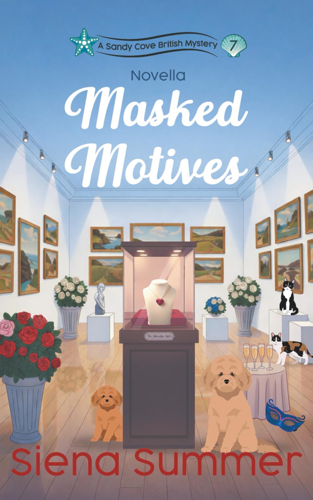 Masked Motives: A Sandy Cove British Mystery Novella (The Sandy Cove British Mysteries)