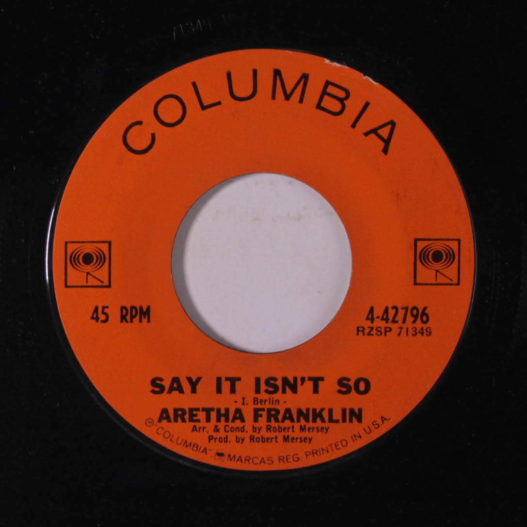 say it isn't so / here's where i came in 45 rpm single