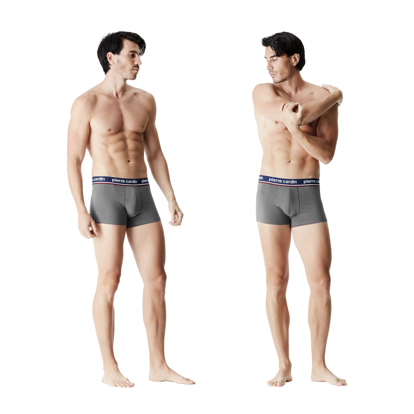 pierre cardin underwear Boxer Homme Coton, Caleçon Homme Naturel et Hypoallergénique (Lot de 8)