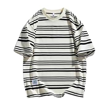 トップス STRIPED WOOL OVERSIZED LONG SLEEVE TEE M Y2k Striped Tee Shirts Women Long Sleeve Color Block Slim