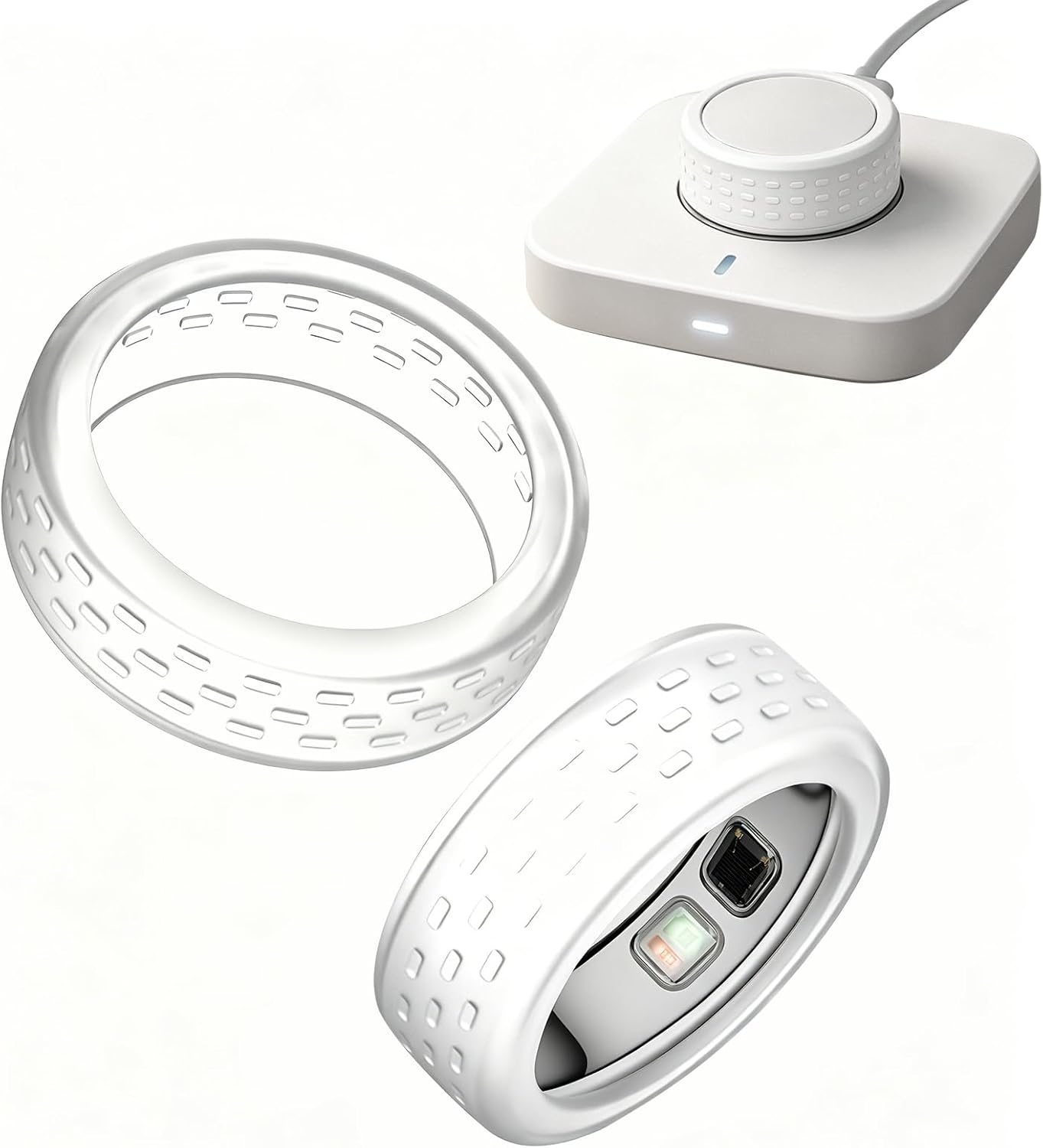 Silicone Cover Compatible with Oura Ring 5 2Pcs
