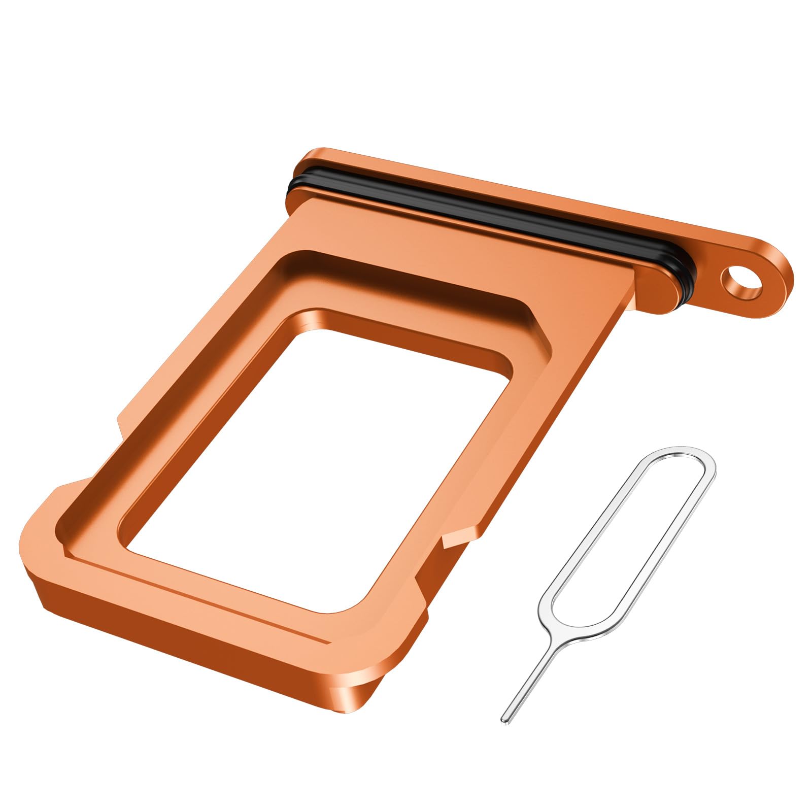 MMOBIEL SIM-Kartenhalter SIM-Tray für iPhone 17 Pro / 17 Pro Max – Cosmic Orange