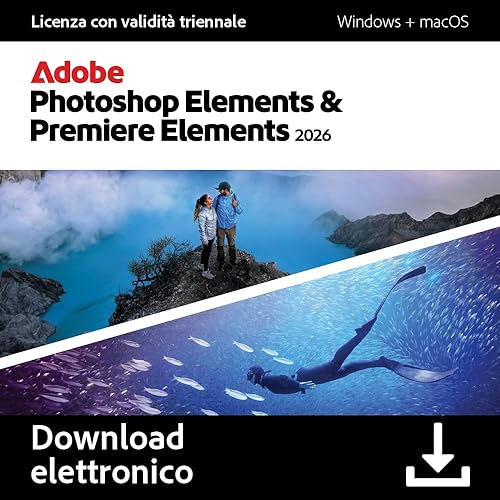 Adobe Photoshop Elements 2026 & Premiere Elements 2026 | Licenza